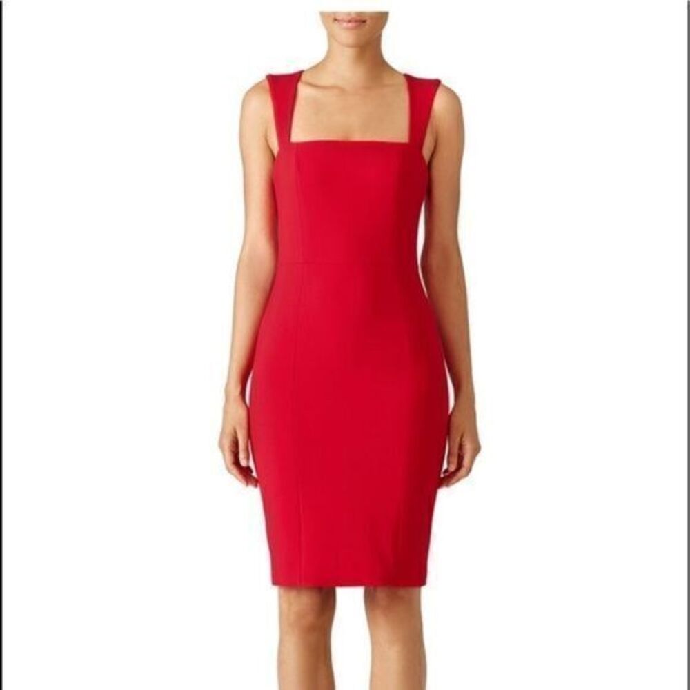 Likely red midi la brea dress sleeveless